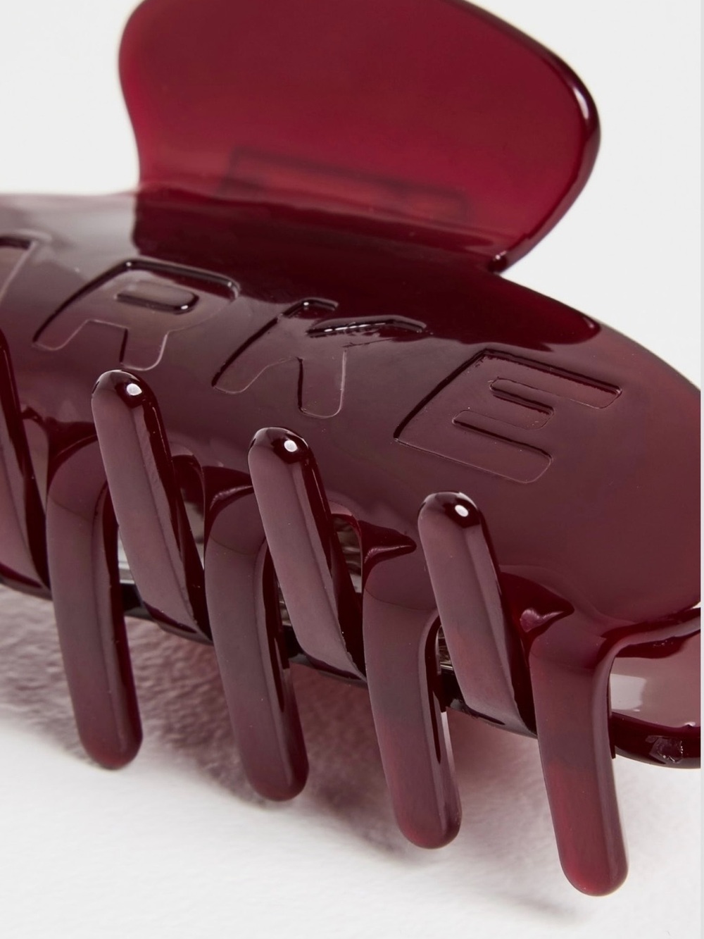 Parke MAROON Hair Claw Clip - Picture 2 of 5